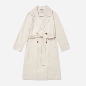 Everlane drape trench. Size S. In sandstone